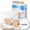 [My Melody & Kuromi Limited Edition] Amuse Ceramic Skin Perfector Cushion (+My Melody Refill + Character Seal + Kuku Sticker)