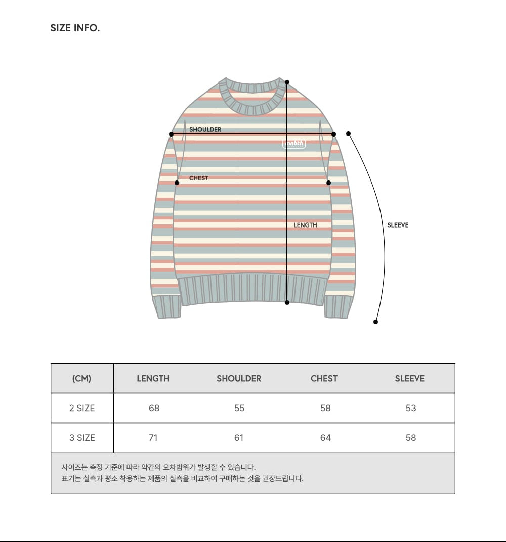 [Super Junior Kyuhyun Worn] Mainbooth Jellybean Sweater