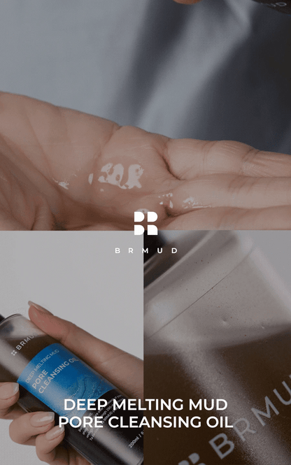 ATEEZ X BRMUD Deep Melting Mud Pore Cleansing Oil 200ml (+Photocard Gift)