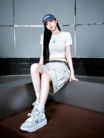[Aespa Karina Worn] 26 Summer MLB Curve Liner Sneakers