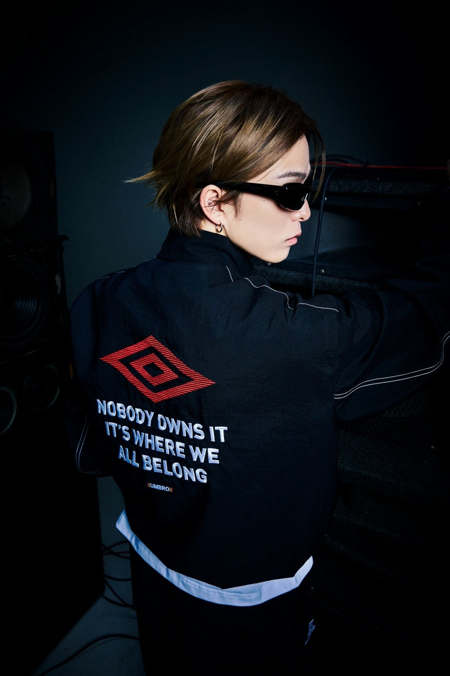 [TREASURE Asahi Pick] Umbro Crispy Taslan Long Sleeve Windbreaker Jacket