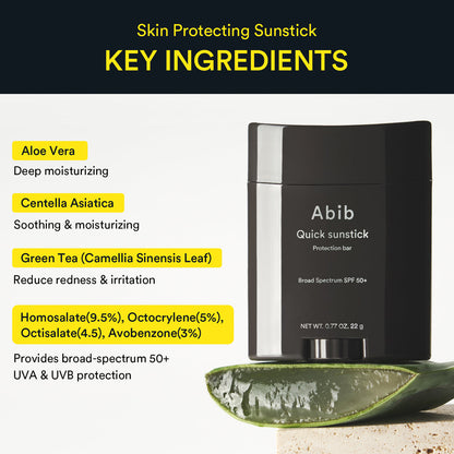 ABIB - Quick Sunstick Protection Bar SPF50+PA++++ (22g)