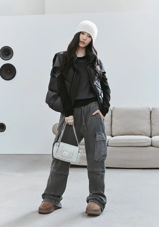 [Aespa Ningning Worn] Matin Kim Glossy Quilting Small Chain Bag