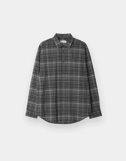 [Byeon Woo-seok Worn] Giordano Seersucker Summer Check Shirt
