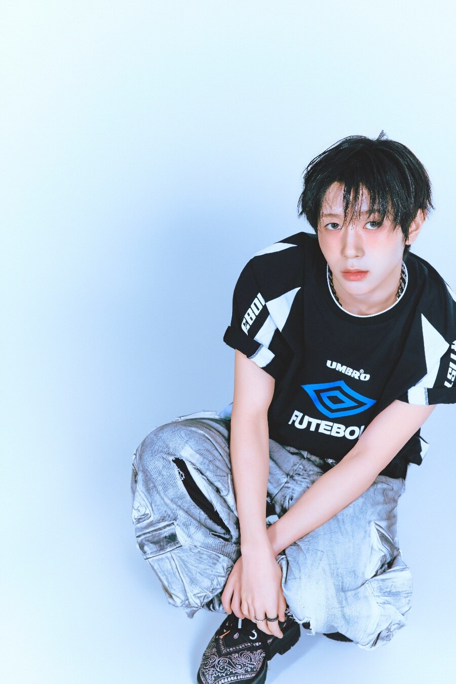 [UMBRO X NCT WISH]  HBL Football Puchibow Short Sleeve Piste