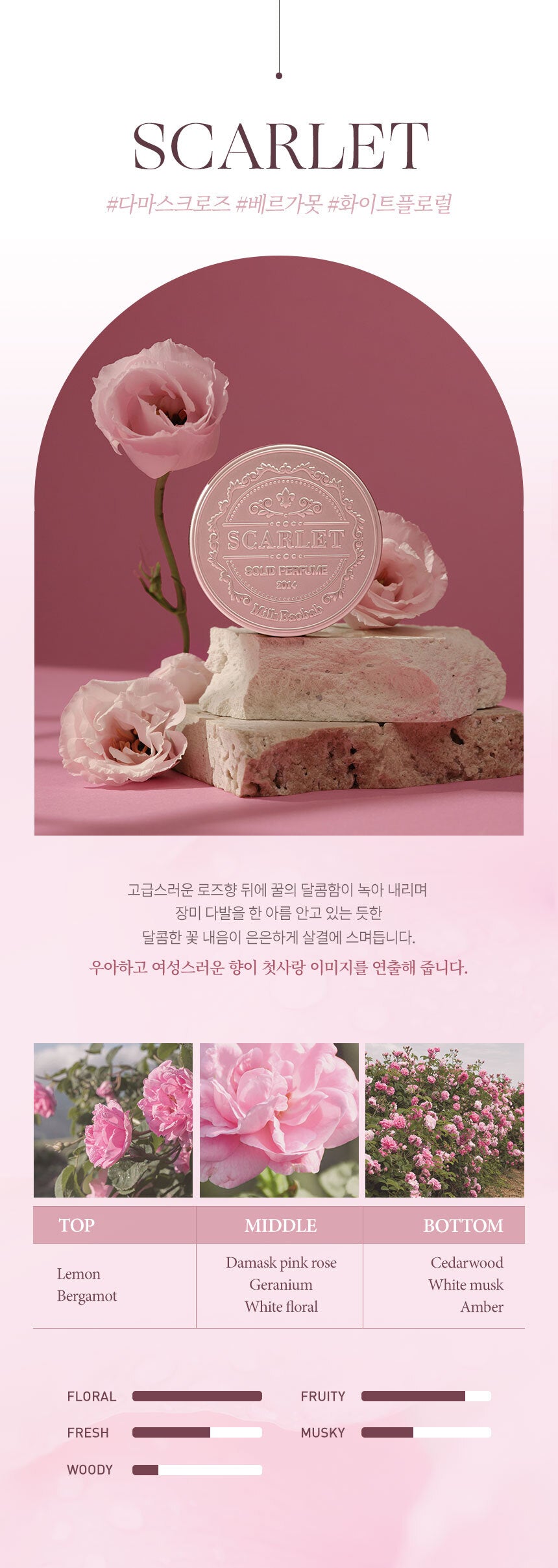 [Solid Perfume] Milk Baobab Hair & Body Solid Perfume 8g x 2