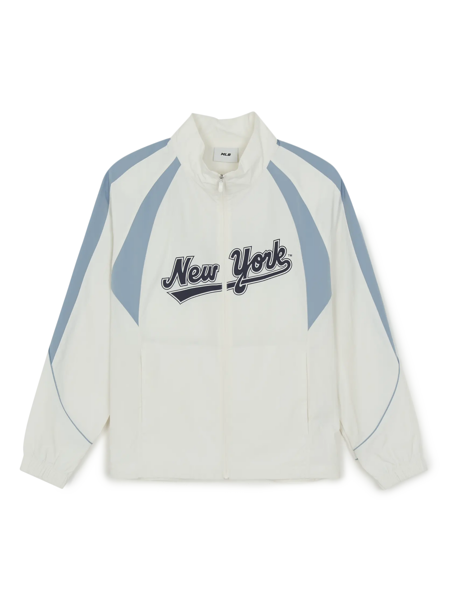 [Ahof Steven Worn] MLB Sportive Cursive Logo Blocking Windbreaker