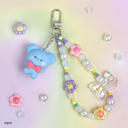 BTS BT21 Monopoly Beads Strap Keyring