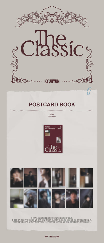 KYUHYUN - [The Classic] Official Merch POP UP MD