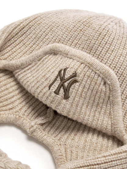 [TWS Youngjae Worn] MLB Vintage Bocashi Earflap Beanie Boston Red Sox