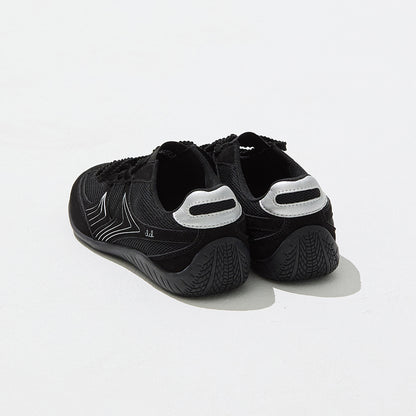 CLCL [CLEVER CLOGER] - Nudge Lace Up Sneakers (Black)