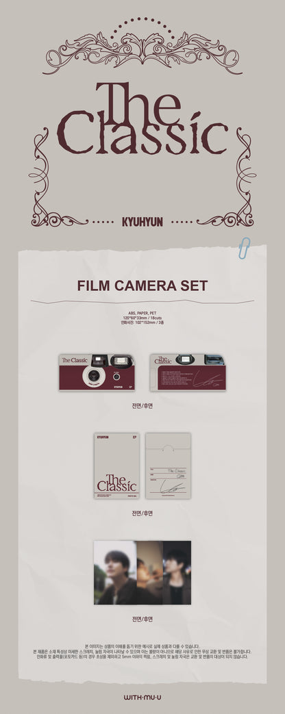 KYUHYUN - [The Classic] Official Merch POP UP MD
