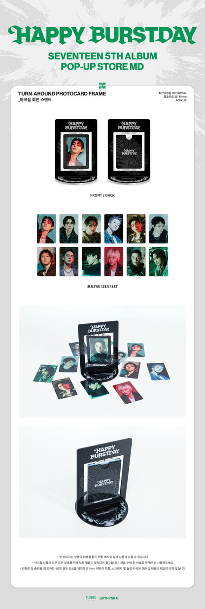 SEVENTEEN - BURSTDAY 5TH ALBUM POP-UP STORE MERCH MD