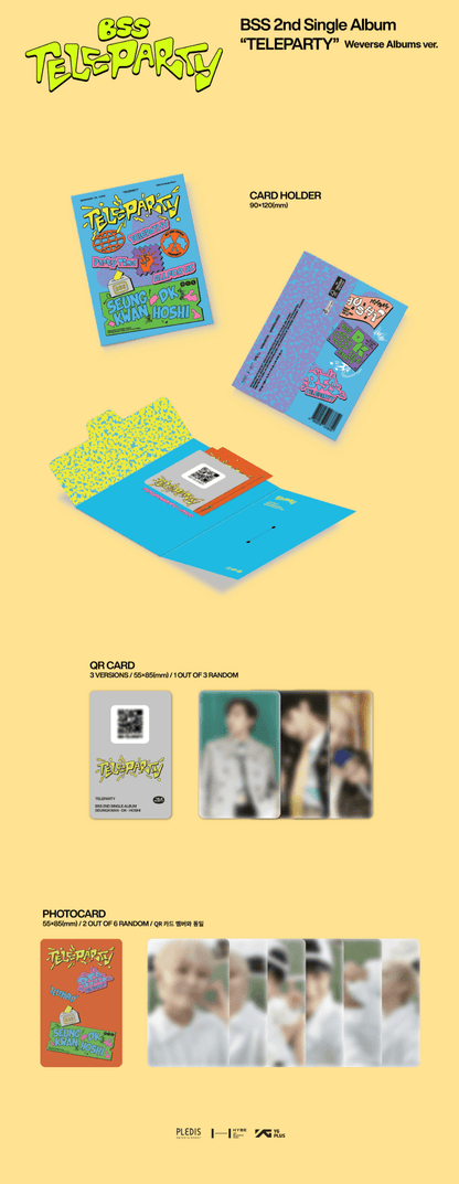 SEVENTEEN BSS - Teleparty 2nd Single Album (with Pre-Order Gifts)