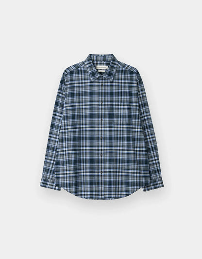 [Byeon Woo-seok Worn] Giordano Seersucker Summer Check Shirt