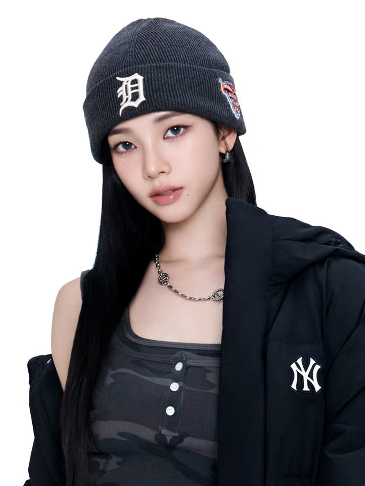 [Aespa Karina Pick] MLB Detroit Tigers Patch Beanie