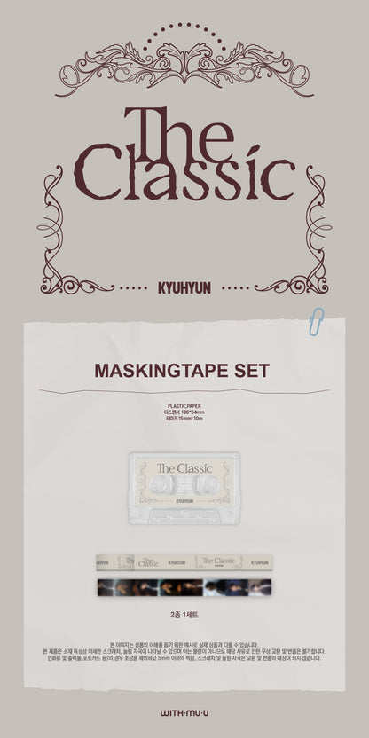 KYUHYUN - [The Classic] Official Merch POP UP MD