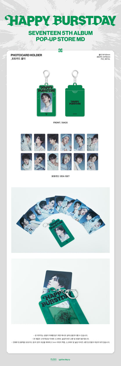 SEVENTEEN - BURSTDAY 5TH ALBUM POP-UP STORE MERCH MD