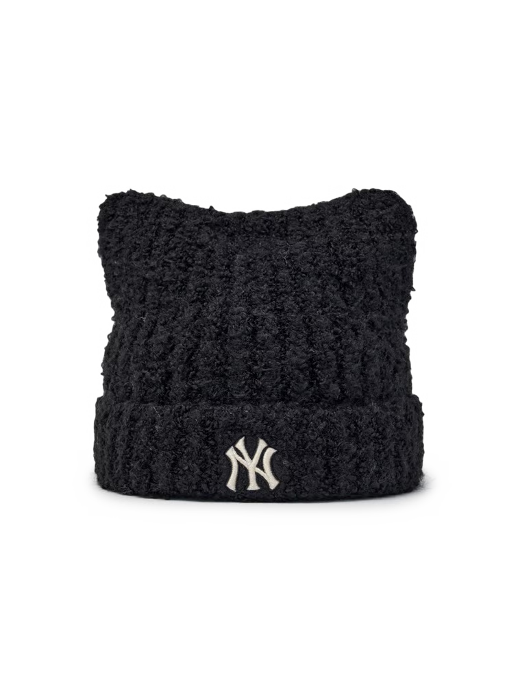 [Aespa Karina & TWS Pick] 25FW MLB Plush Meow Beanie