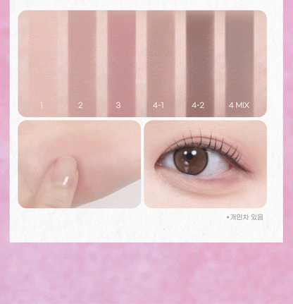 [Pink Haguma] Peripera Ink Pocket Shadow Palette