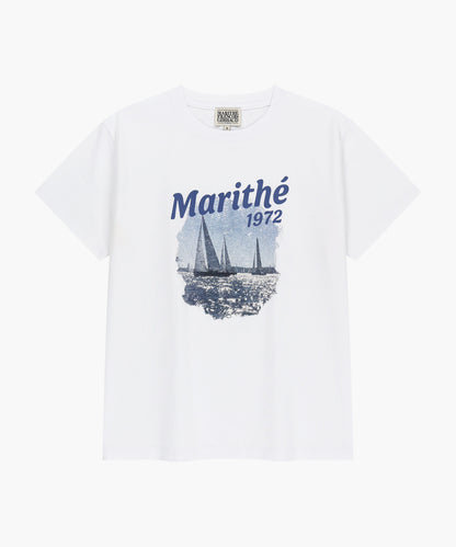 [Seventeen Mingyu Worn] Marithé et François Girbaud Aerocool Vacance Graphic Tee