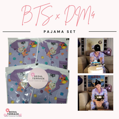 BTS x DM4 OFFICIAL MD PAJAMA SET