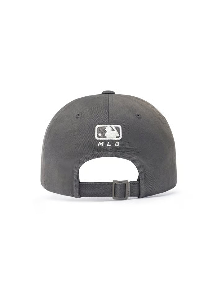 [Aespa Karina & TWS Pick] 26SS MLB Vintage Washed Curve Logo Unstructured Ball Cap New York Yankees