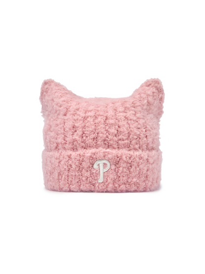 [Aespa Karina Pick] 26FW Plush Meow Beanie