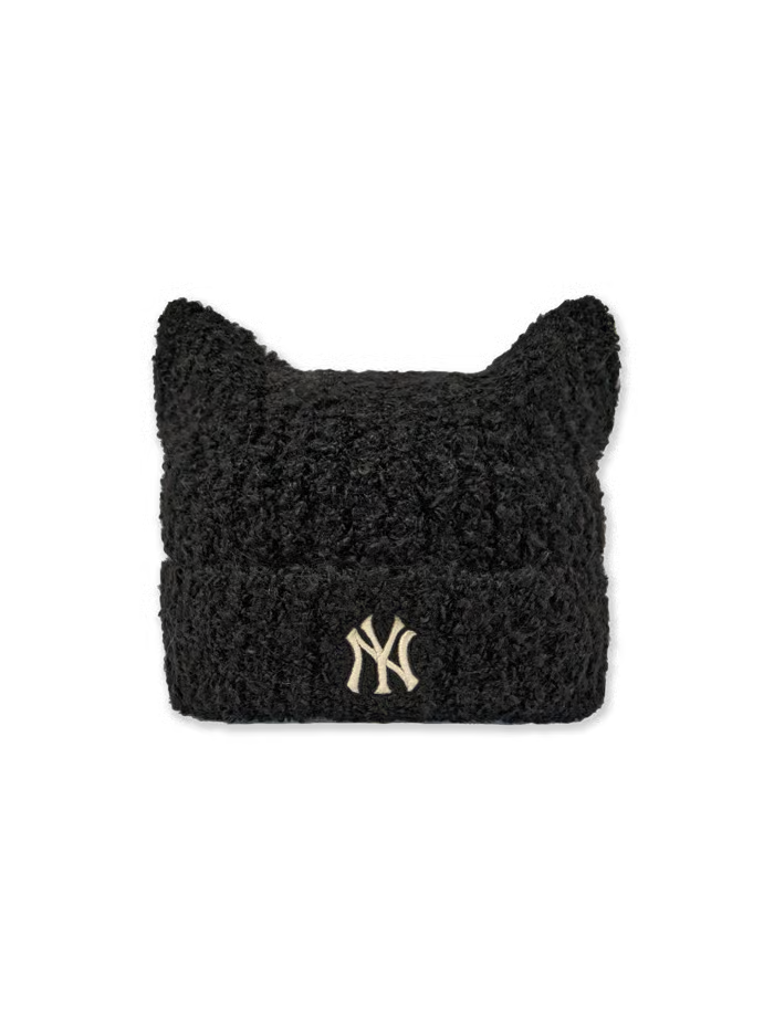 [RESCENE X MLB] 26FW  Plush Meow Beanie