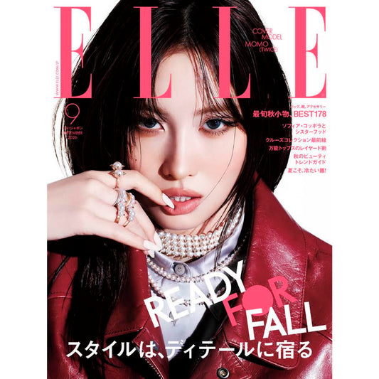TWICE MOMO - ELLE JAPAN MAGAZINE SEPTEMBER 2026