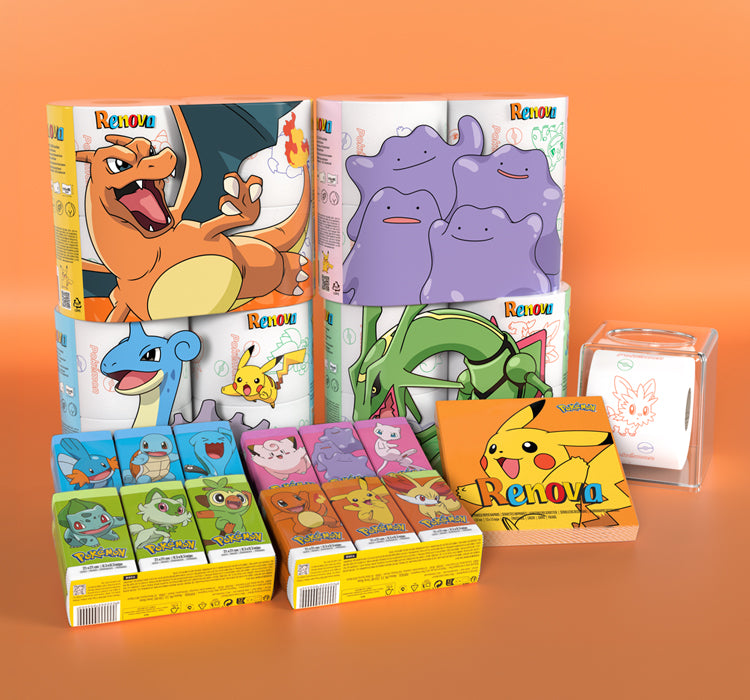 Renova Pokémon Edition Collection Tissue Set