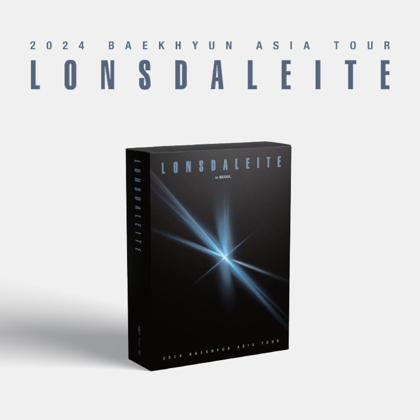 EXO BAEKHYUN - 2024 Asia Tour 'Lonsdaleite' in Seoul (DVD)