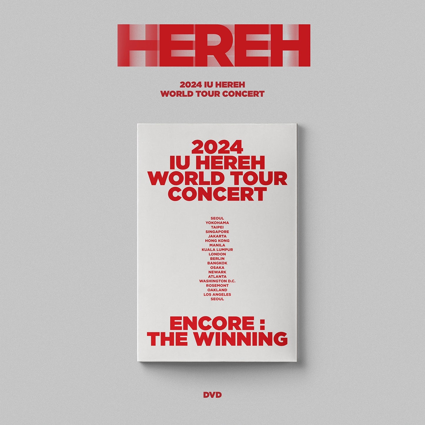 IU - 2024 WORLD TOUR CONCERT [HEREH] (DVD/BLU-RAY)