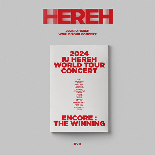 IU - 2024 WORLD TOUR CONCERT [HEREH] (DVD/BLU-RAY)