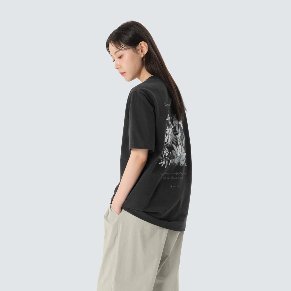 [BTS V Pick]26 Summer Snow Peak Sorona Tropical Short Sleeve T-shirt