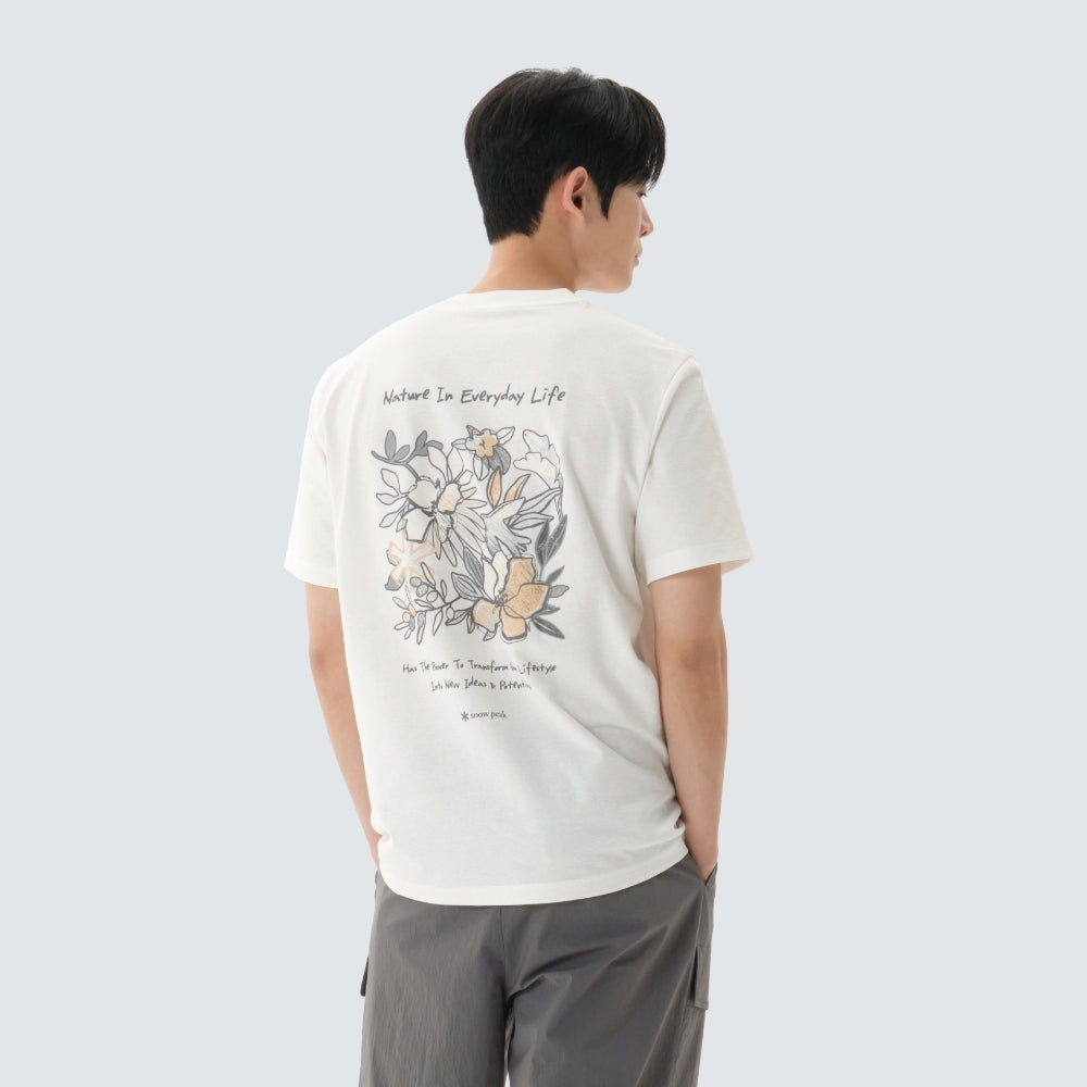 [BTS V Pick]26 Summer Snow Peak Sorona Tropical Short Sleeve T-shirt