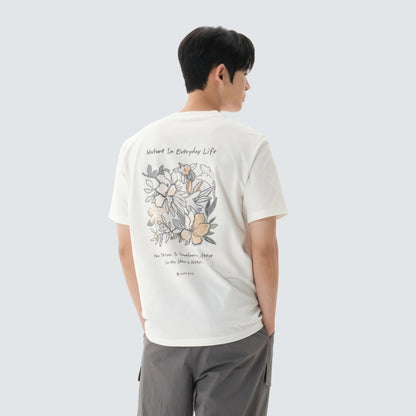 [BTS V Pick]26 Summer Snow Peak Sorona Tropical Short Sleeve T-shirt
