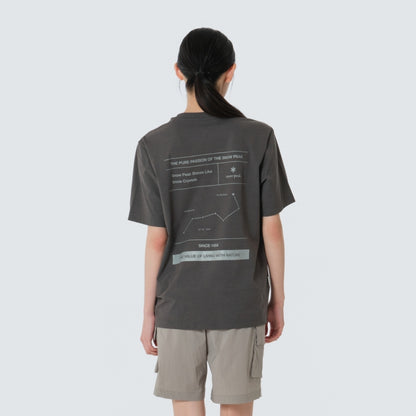 [BTS V Pick]26 Summer Snow Peak Regen Quick Dry Graphic Short Sleeve T-shirt
