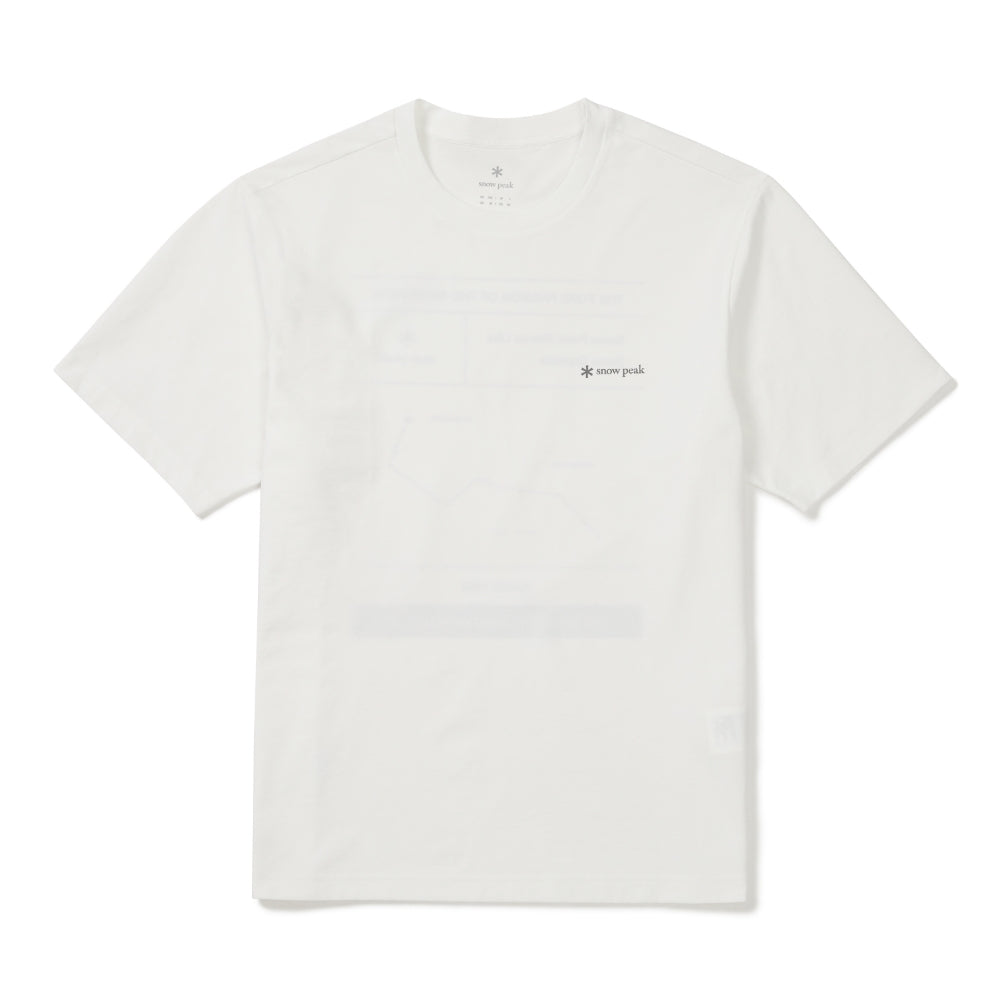 [BTS V Pick]26 Summer Snow Peak Regen Quick Dry Graphic Short Sleeve T-shirt