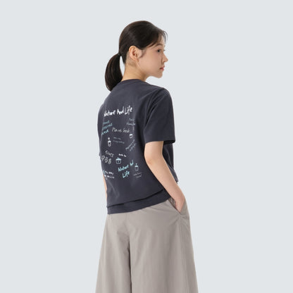 [BTS V Pick]26 Summer Snow Peak Sorona Crayon Short Sleeve T-shirt