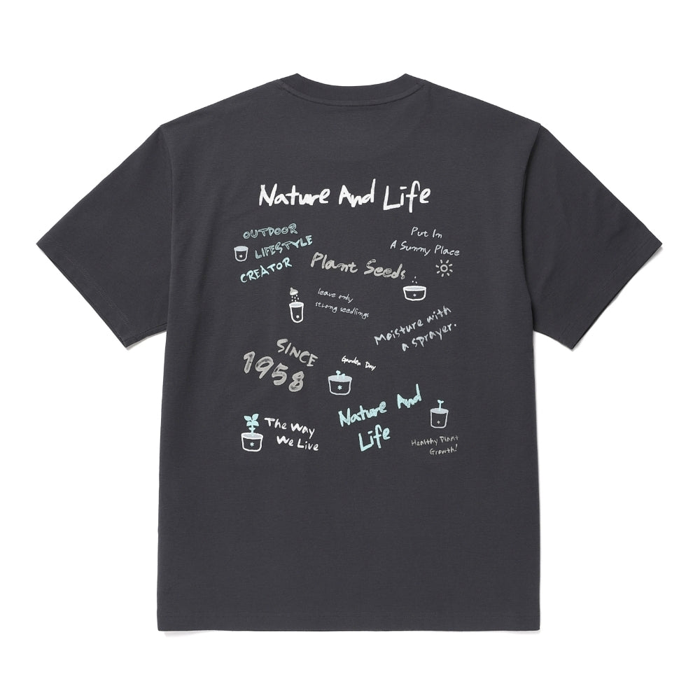 [BTS V Pick]26 Summer Snow Peak Sorona Crayon Short Sleeve T-shirt