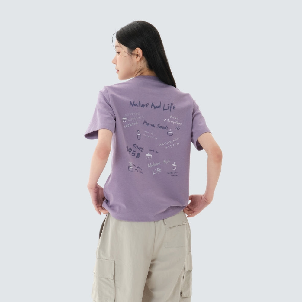 [BTS V Pick]26 Summer Snow Peak Sorona Crayon Short Sleeve T-shirt