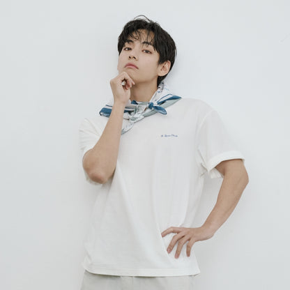 [BTS V Pick]26 Summer Snow Peak Sorona Crayon Short Sleeve T-shirt