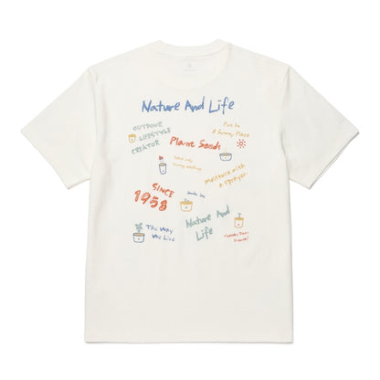 [BTS V Pick]26 Summer Snow Peak Sorona Crayon Short Sleeve T-shirt