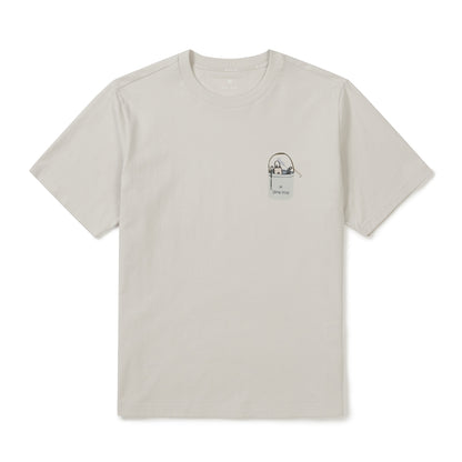 [BTS V Pick]26 Summer Snow Peak Cotton Botanic Graphic Short Sleeve T-shirt