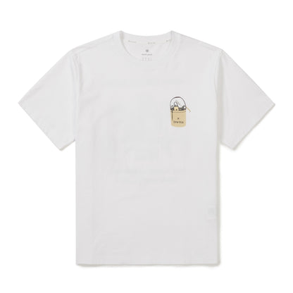 [BTS V Pick]26 Summer Snow Peak Cotton Botanic Graphic Short Sleeve T-shirt