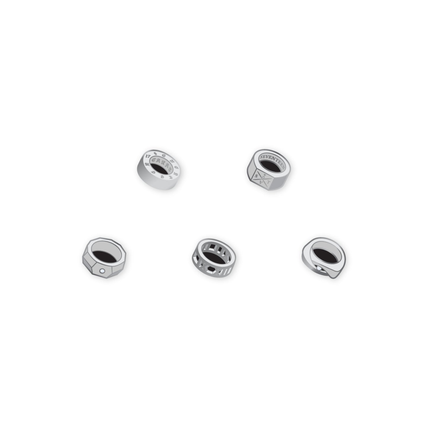 SEVENTEEN - BURSTDAY 5TH ALBUM POP-UP STORE MERCH MD