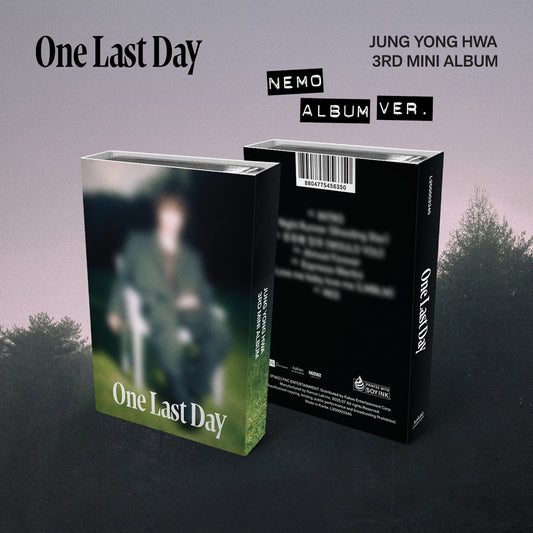 CNBLUE - Jung Yong Hwa - One Last Day / 3rd Mini Album
