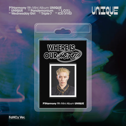 P1Harmony - UNIQUE / 9th Mini Album