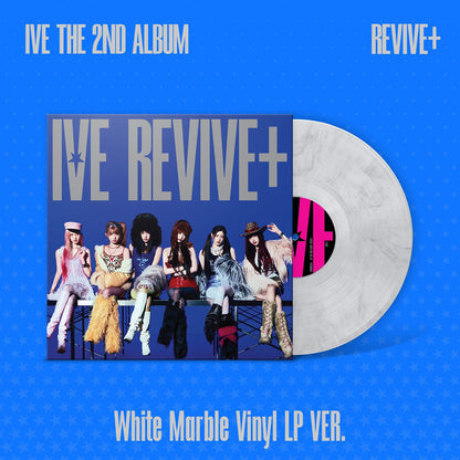 IVE - THE 2ND ALBUM REVIVE+ (White Marble Vinyl LP Ver.)